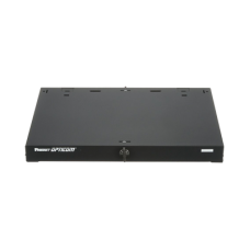 Panel de Distribución de Fibra Óptica, Acepta 3 Placas FAP o FMP, Bandeja Deslizable e Inclinable Hacia Abajo, Hasta 72 Fibras, Color Negro, 1UR