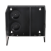 Caja de Conexión de Fibra Óptica, Para Montaje en Pared, Acepta 2 Placas FAP o FMP, Hasta 48 Fibras, Color Negro