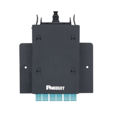 Soporte para Montaje de Un Casete HD Flex de 6 Puertos, Para Aplicaciones Por Zona, Color Negro