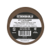Cinta Eléctrica STRONGHOLD para Aislar, de PVC, Uso General Reparación y Mantenimiento, Grosor de 0.18mm (7 mil), Ancho de 19mm, y 20.12m de Largo, Color Café