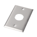Placa de Pared IndustrialNet?, Para 1 Conector Industrial, de Acero Inoxidable