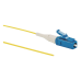Pigtail de Fibra Óptica LC Simplex, Monomodo OS2 9/125, 900um, Color Amarillo, 1 Metro (3.28 Pies)