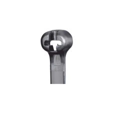 Cincho de Nylon 6.6 Dome-Top®, Con Lengüeta de Bloqueo de Acero Inoxidable, 620 mm largo x 7mm ancho, Color Negro, Exterior Resistente a Rayos UV, Paquete de 100pz