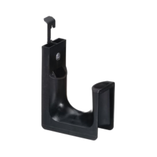 Sujetador STRONGHOLD tipo J (J-PRO), Con Grapa para Montaje, Hasta 46 Cables Cat6, Nylon 6.6, Color Negro, 1 pieza