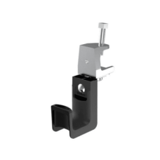 Sujetador STRONGHOLD tipo J (J-Hook), Con Abrazadera de Tornillo para Montaje, Hasta 8 Cables Cat6, Nylon 6.6, Color Negro, 1 pieza