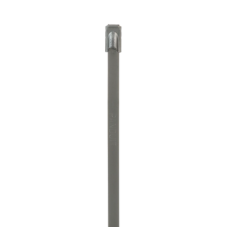 Cincho PanSteel de Acero Inoxidable Tipo 304, 127mm largo x 4.6mm ancho, Color Metálico, Paquete de 100pz