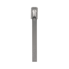 Cincho PanSteel de Acero Inoxidable Tipo 304, 362mm largo x 4.6mm ancho, Color Metálico, Paquete de 100pz