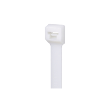 Cincho Pan-Ty Miniatura de Nailon 6.6, 99 mm largo x 2.5mm ancho, Color Natural. Paquete de 1000 Piezas.