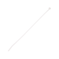 Cincho de Nylon 6.6, Color Natural, 290 mm largo x 3.7mm ancho, sección transversal intermedia, Paquete de 100 piezas Cincho de Nylon 6.6, Color Natural, 290 mm largo x 3.7mm ancho, sección transversal intermedia, Paquete de 100 piezas