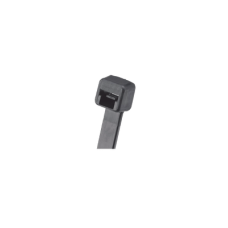 Cincho de Nylon 6.6, Color Negro, 290 mm largo x 3.7mm ancho, sección transversal intermedia, Paquete de 100 piezas Cincho de Nylon 6.6, Color Negro, 290 mm largo x 3.7mm ancho, sección transversal intermedia, Paquete de 100 piezas