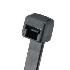 Cincho de Nylon 6.6 Pan-Ty, 368mm largo x 7.6mm ancho, Color Negro, Exterior Resistente a Rayos UV, Paquete de 100pz Cincho de Nylon 6.6 Pan-Ty, 368mm largo x 7.6mm ancho, Color Negro, Exterior Resistente a Rayos UV, Paquete de 100pz