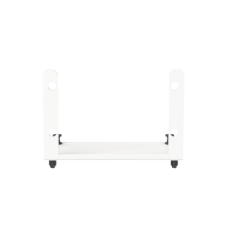 Soporte Para 2 Adaptadores de Fibra Óptica Opticom®, Para Uso con Gabinetes Multipropósito, de Instalación a Presión, Color Blanco