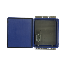 Gabinete de Seguridad para Wireless, NEMA 4X, IP66, de 356 x 305 x 152 mm, Color Azul Gabinete de Seguridad para Wireless, NEMA 4X, IP66, de 356 x 305 x 152 mm, Color Azul