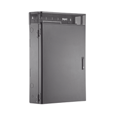 Gabinete de Montaje en Pared TrueEdge™, Con 3 UR para Equipo Activo y 3 UR para Paneles de Parcheo, Fabricado en Acero, Color Negro Gabinete de Montaje en Pared TrueEdge™, Con 3 UR para Equipo Activo y 3 UR para Paneles de Parcheo, Fabricado en Acero, Color Negro