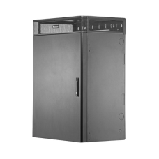 Gabinete de Montaje en Pared TrueEdge™, Con 9 UR para Equipo Activo y 9 UR para Paneles de Parcheo, Fabricado en Acero, Color Negro Gabinete de Montaje en Pared TrueEdge™, Con 9 UR para Equipo Activo y 9 UR para Paneles de Parcheo, Fabricado en Acero, Color Negro