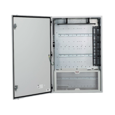 Gabinete de Zona de Instalación en Pared, Diseñado Para Dos Switches, Uso Industrial con Clasificación UL tipo IP66 y 4/12, Color Gris Gabinete de Zona de Instalación en Pared, Diseñado Para Dos Switches, Uso Industrial con Clasificación UL tipo IP66 y 4/12, Color Gris