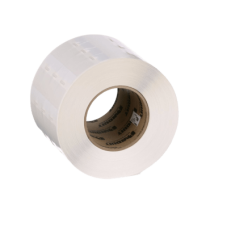 Casete de 500 Etiquetas Adhesivas, para Patch Panel, Face Plate o Cajas Superficiales, Para Identificación 1 Puerto, Color Blanco