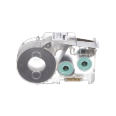 Casete de Etiquetas de Poliolefina de Cinta Continua, Tubo Termocontráctil, 11.2 mm de Ancho, 2.4 Metros (7.87 Pies) de Largo, Para Cables de 2 a 6.4 mm (16-10 AWG) de Diámetro, Color Blanco Casete de Etiquetas de Poliolefina de Cinta Continua, Tubo Termocontráctil, 11.2 mm de Ancho, 2.4 Metros (7.87 Pies) de Largo, Para Cables de 2 a 6.4 mm (16-10 AWG) de Diámetro, Color Blanco