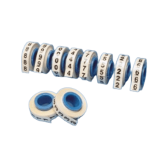 Cinta de Identificación con Símbolo Preimpreso StrongHold?, Números de 10 a 19 Cinta de Identificación con Símbolo Preimpreso StrongHold?, Números de 10 a 19