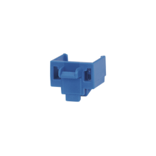 Kit de 10 Dispositivos para Bloquear Puertos Jack RJ45, Color Azul, Incluye Llave de Extracción