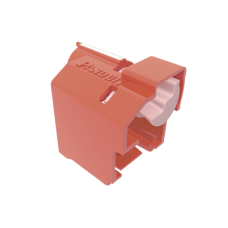 Kit de 10 Dispositivos Para Impedir Desconexión de Plug RJ45, Color Rojo, Incluye Herramienta para Instalar/Retirar