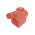 Kit de 10 Dispositivos Para Impedir Desconexión de Plug RJ45, Color Rojo, Incluye Herramienta para Instalar/Retirar