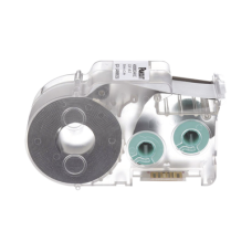 Casete de 225 Etiquetas Autolaminadas de 12.7 x 31.8 mm (0.5 x 1.25 pulgadas), para Cables de 3 a 7.1 mm (0.12 a 0.28 pulgadas) de Diámetro, Área de Impresión Color Blanco