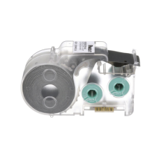 Casete de 350 Etiquetas Autolaminadas de 19 x 19 mm (0.75 x 0.75 pulgadas), para Cables de 2 a 4.1 mm (0.08 a 0.16 pulgadas) de Diámetro, Área de Impresión Color Blanco