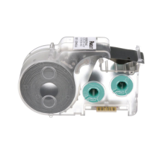 Casete de 200 Etiquetas Autolaminadas de 19 x 38.1 mm (0.75 x 1.5 pulgadas), para Cables de 4.1 a 8.1 mm (0.16 a 0.32 pulgadas) de Diámetro, Área de Impresión Color Blanco