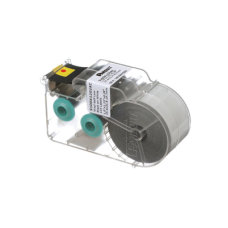 Casete de 225 Etiquetas Autolaminadas de 25.4 x 31.8 mm (1 x 1.25 pulgadas), para Cables de 3 a 7.1 mm (0.12 a 0.28 pulgadas) de Diámetro, Área de Impresión Color Blanco