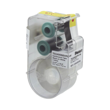 Casete de Etiqueta de Vinilo de Cinta Continua, Color Negro Sobre Blanco, Uso Interior/Exterior, 6.1 mm de Ancho x 7.6 Metros (24.93 Pies) de Largo Casete de Etiqueta de Vinilo de Cinta Continua, Color Negro Sobre Blanco, Uso Interior/Exterior, 6.1 mm de Ancho x 7.6 Metros (24.93 Pies) de Largo