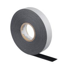 Cinta Eléctrica STRONGHOLD para Aislar de Caucho EPR, Autofusionable, Uso Industrial en Uniones de Alto Voltaje y Temperatura, Grosor 0.76mm (30 mil), Ancho 19mm, y 9.1m Largo, Color Negro. 