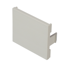 Módulo de Tapa Ciega (Inserto Ciego), de 1/2, Color Blanco Mate, 1 Pieza Módulo de Tapa Ciega (Inserto Ciego), de 1/2, Color Blanco Mate, 1 Pieza