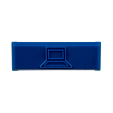 Paquete de 100 Iconos de Datos de Instalación a Presión, Para Jacks Mini-Com de Panduit, De Plástico, Color Azul Paquete de 100 Iconos de Datos de Instalación a Presión, Para Jacks Mini-Com de Panduit, De Plástico, Color Azul