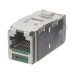 Conector Jack RJ45 Blindado, Estilo TG, Mini-Com, Categoría 6A, de 8 Posiciones y 8 Cables, Color Verde Conector Jack RJ45 Blindado, Estilo TG, Mini-Com, Categoría 6A, de 8 Posiciones y 8 Cables, Color Verde