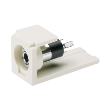 Módulo Estéreo de 3.5 mm (0.14 Pulgadas), Tipo Mini-Com, Para Soldar, Color Blanco Mate Módulo Estéreo de 3.5 mm (0.14 Pulgadas), Tipo Mini-Com, Para Soldar, Color Blanco Mate