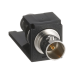 Módulo Acoplador Coaxial Tipo BNC, Mini-Com, de 75 Ohms, Color Negro
