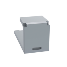 Módulo de Tapa Ciega (Inserto Ciego), Mini-Com, Color Gris, 1 Pieza Módulo de Tapa Ciega (Inserto Ciego), Mini-Com, Color Gris, 1 Pieza