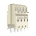 Block de Conexión Cat6 de 4 Pares, de Impacto, Color Marfil