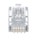 Plug RJ45 Cat5e, Para Cable UTP de Calibres 24-26 AWG, Chapado en Oro de 50 Micras, Paquete de 50 Piezas Plug RJ45 Cat5e, Para Cable UTP de Calibres 24-26 AWG, Chapado en Oro de 50 Micras, Paquete de 50 Piezas