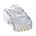 Plug RJ45 Cat5e, Para Cable UTP de Calibres 24-26 AWG, Chapado en Oro de 50 Micras, Paquete de 50 Piezas Plug RJ45 Cat5e, Para Cable UTP de Calibres 24-26 AWG, Chapado en Oro de 50 Micras, Paquete de 50 Piezas