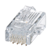 Plug RJ45 Cat5e, Para Cable UTP de Calibres 24-26 AWG, Chapado en Oro de 50 Micras, Paquete de 50 Piezas Plug RJ45 Cat5e, Para Cable UTP de Calibres 24-26 AWG, Chapado en Oro de 50 Micras, Paquete de 50 Piezas