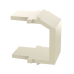 Módulo de Tapa Ciega (Inserto Ciego), Tipo Keystone, Color Marfil, 1 Pieza