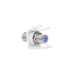 Módulo Acoplador Coaxial Tipo F, Keystone, de 75 Ohms, 3.0 GHz, Color Blanco
