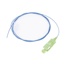 Pigtail de Fibra Óptica SC/APC Simplex, Monomodo OS2 9/125, 900um, Color Azul, 1 Metro (3.28 Pies)