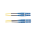 Jumper de Fibra Optica Monomodo 9/125 OS2, LC-LC Duplex, LSZH, Color Amarillo, 10 Metros (32.81 Pies)