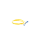 Jumper de Fibra Optica Monomodo 9/125 OS2, LC-LC Duplex, OFNR (Riser), Color Amarillo, 2 Metros (6.56 Pies)