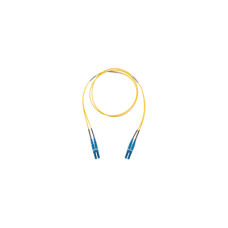 Jumper de Fibra Optica Monomodo 9/125 OS2, LC-LC Duplex, OFNR (Riser), Color Amarillo, 8 Metros (26.25 Pies)