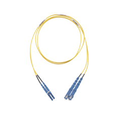 Jumper de Fibra Optica Monomodo 9/125 OS2, LC-SC Duplex, OFNR (Riser), Color Amarillo, 5 Metros (16.40 Pies) Jumper de Fibra Optica Monomodo 9/125 OS2, LC-SC Duplex, OFNR (Riser), Color Amarillo, 5 Metros (16.40 Pies)