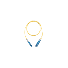 Jumper de Fibra Optica Monomodo 9/125 OS2, LC-SC Duplex, OFNR (Riser), Color Amarillo, 15 Metros (49.21 Pies)